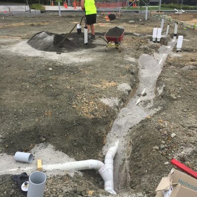 Drainage Preslab